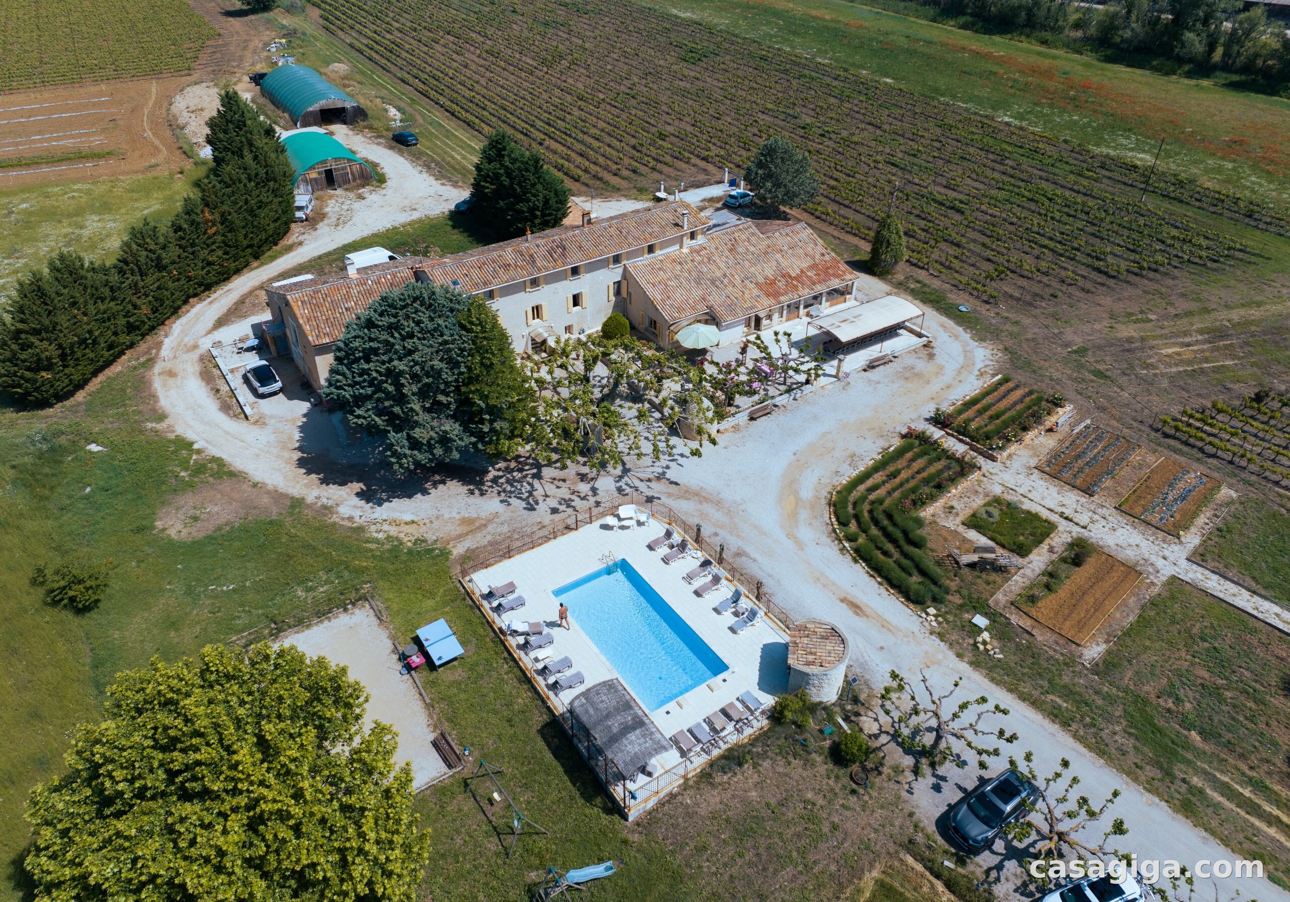 Location de casa con piscina · Vaucluse — photo 3