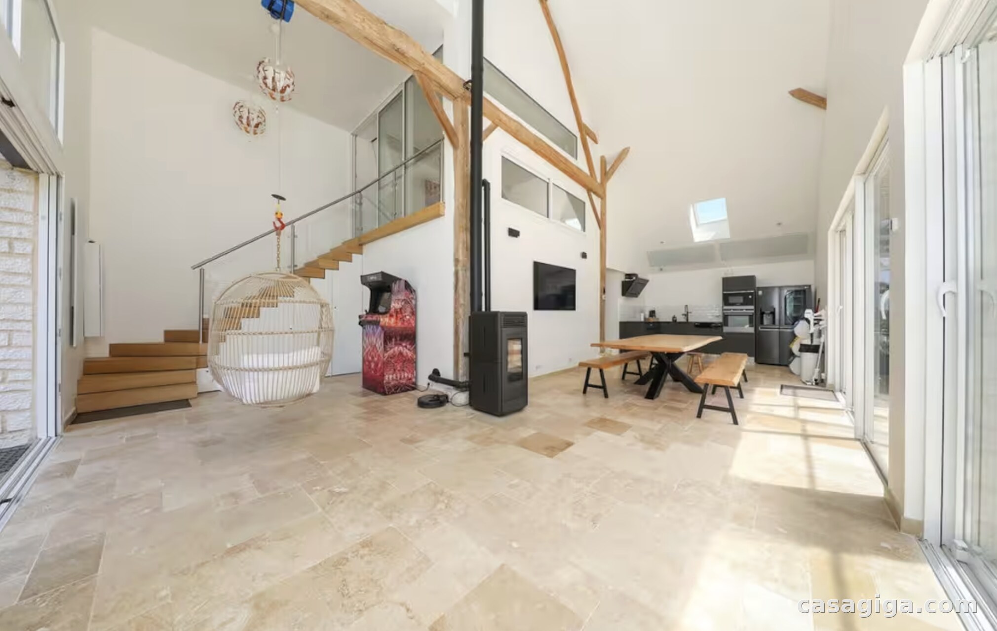 Location de house with pool à Léglantiers — photo 3